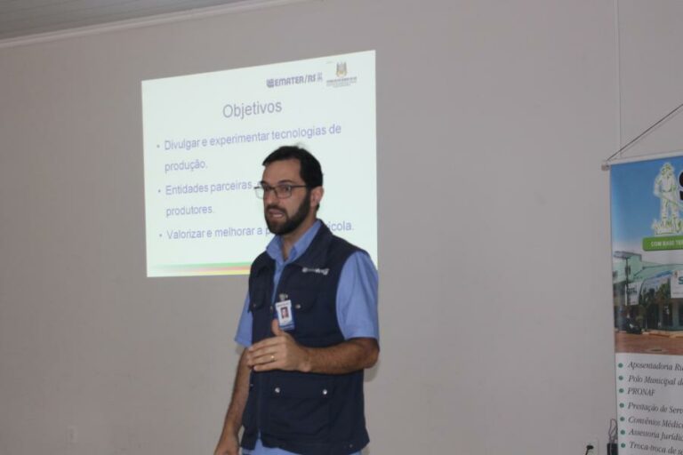 Diego Barden dos Santos fala sobre a atuação do Extensionista Rural