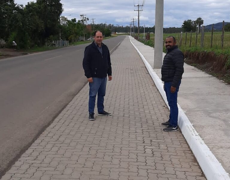 Finalizada as obras do acostamento da Avenida das Indústrias
