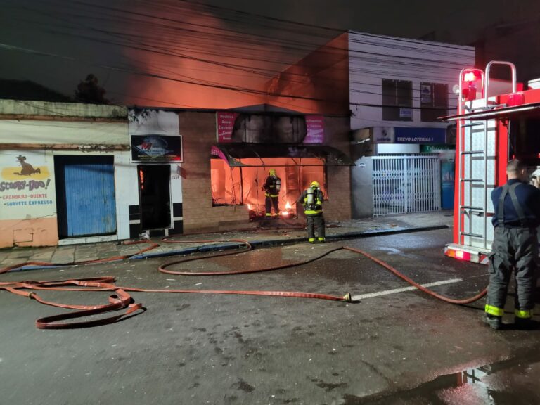 Incêndio criminoso é registrado no centro de Venâncio Aires