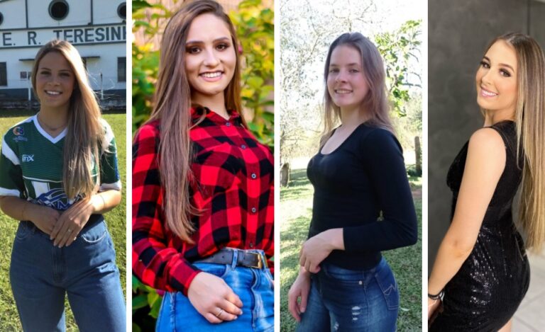 Quatro candidatas disputam o título de Garota Teuto-brasileira em Venâncio Aires