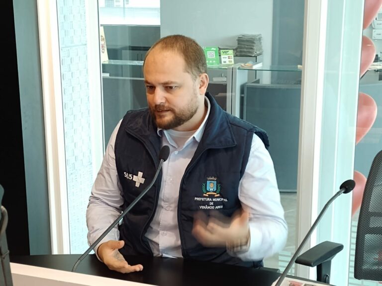 Sábado de Ecofeira e vacinação no centro de Venâncio; ouça entrevista com Tiago Quintana