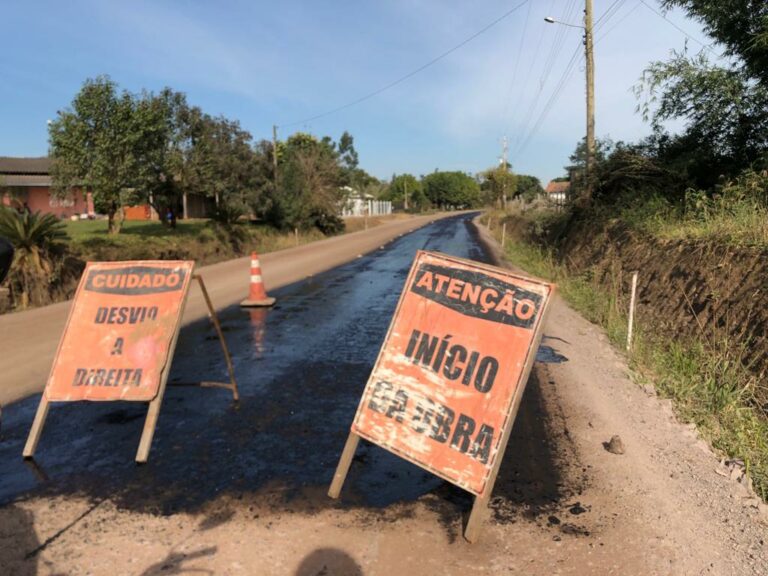 Interrupção total do trânsito será de quarta a sexta-feira, em Linha Sapé