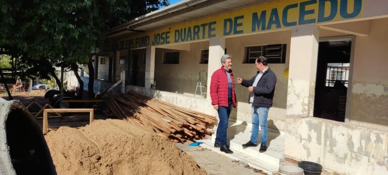 Reformas da Escola José Duarte de Macedo devem custar quase R$ 300 mil