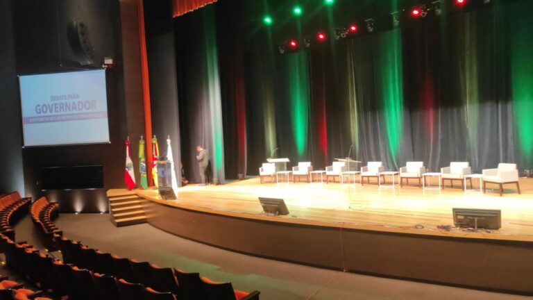 Sete candidatos ao Governo do Estado confirmam presença no debate desta quinta-feira