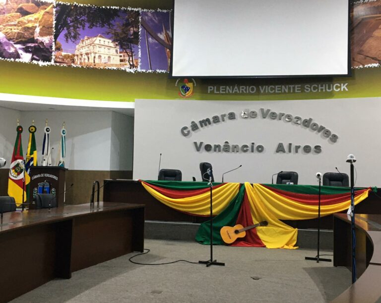 Câmara de Vereadores de Venâncio realiza sessão solene nesta quinta-feira