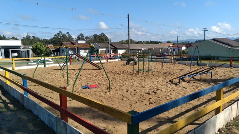 Pracinha comunitária no loteamento Serafim será inaugurada neste sábado em Venâncio