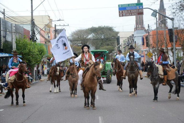 Em Venâncio, retomada do Desfile Farroupilha será na próxima terça-feira