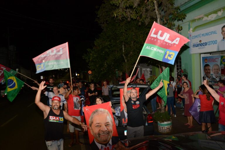 Em Venâncio, eleitores, filiados e simpatizantes comemoram a eleição de Lula