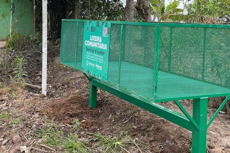 Avança instalação de lixeiras comunitárias no interior de Venâncio Aires