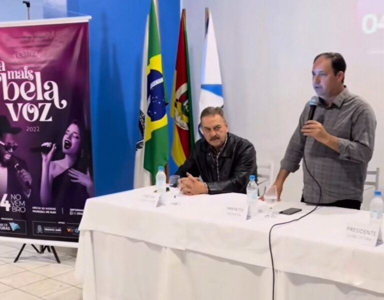 ‘Festival A Mais Bela Voz’ recebe inscrições de participantes da região