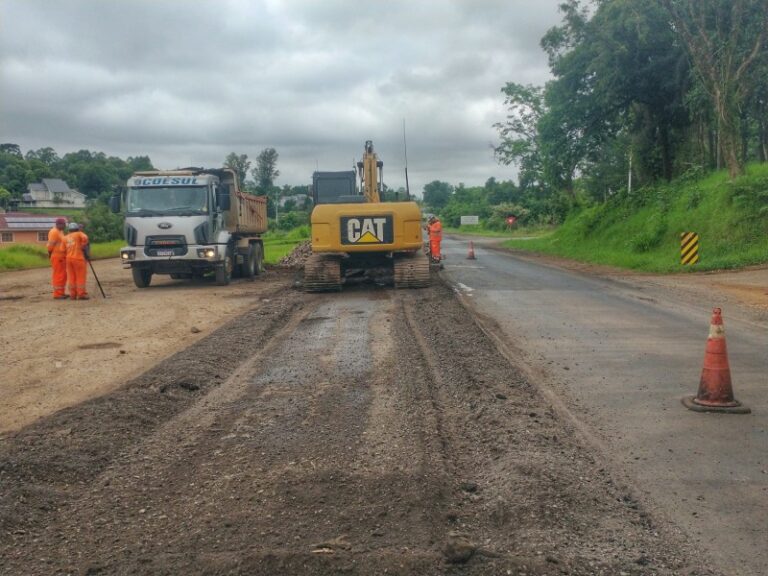 Obras e serviços: EGR realiza intervenções em 11 rodovias nesta semana