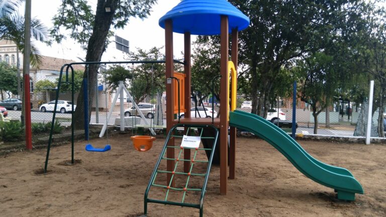 Inauguração do playground da Praça Matriz é domingo
