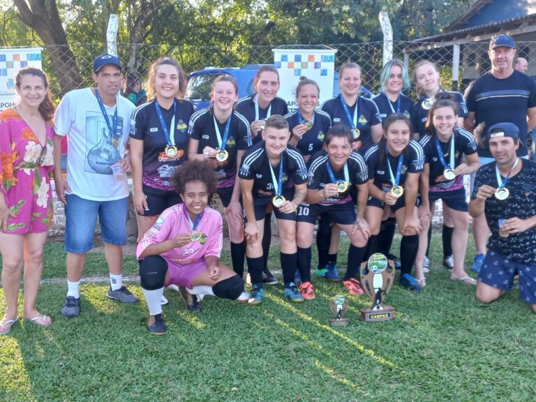 Equipe Riograndense é a vencedora do Torneio de Futebol 7 Feminino
