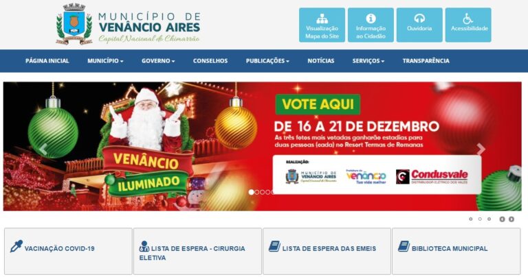 Venâncio Iluminado: está no ar a votação para o concurso das casas decoradas