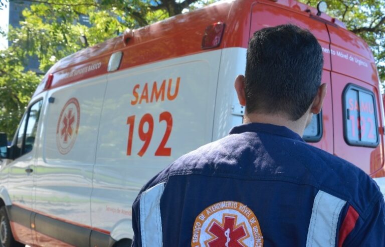 Em colisão com duas motos fica ferida mulher de 37 anos em Venâncio Aires