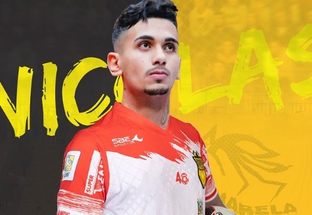 Nicolas é o novo goleiro da Assoeva