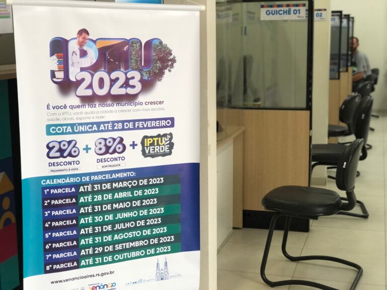 Guias do IPTU 2023 em cota única estarão disponíveis a partir de segunda-feira