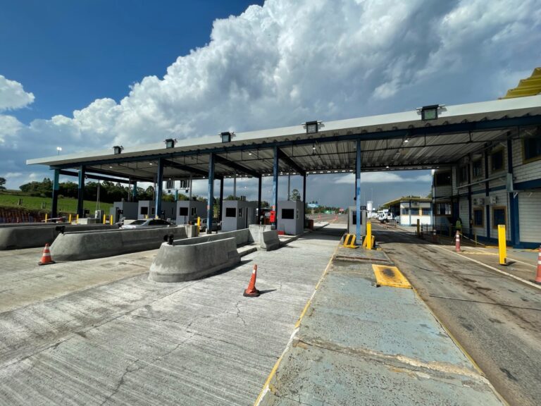 Reforma da praça de pedágio de Venâncio Aires entra na reta final