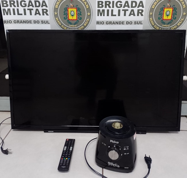 BM realiza prisão pelo crime de furto qualificado em Venâncio Aires