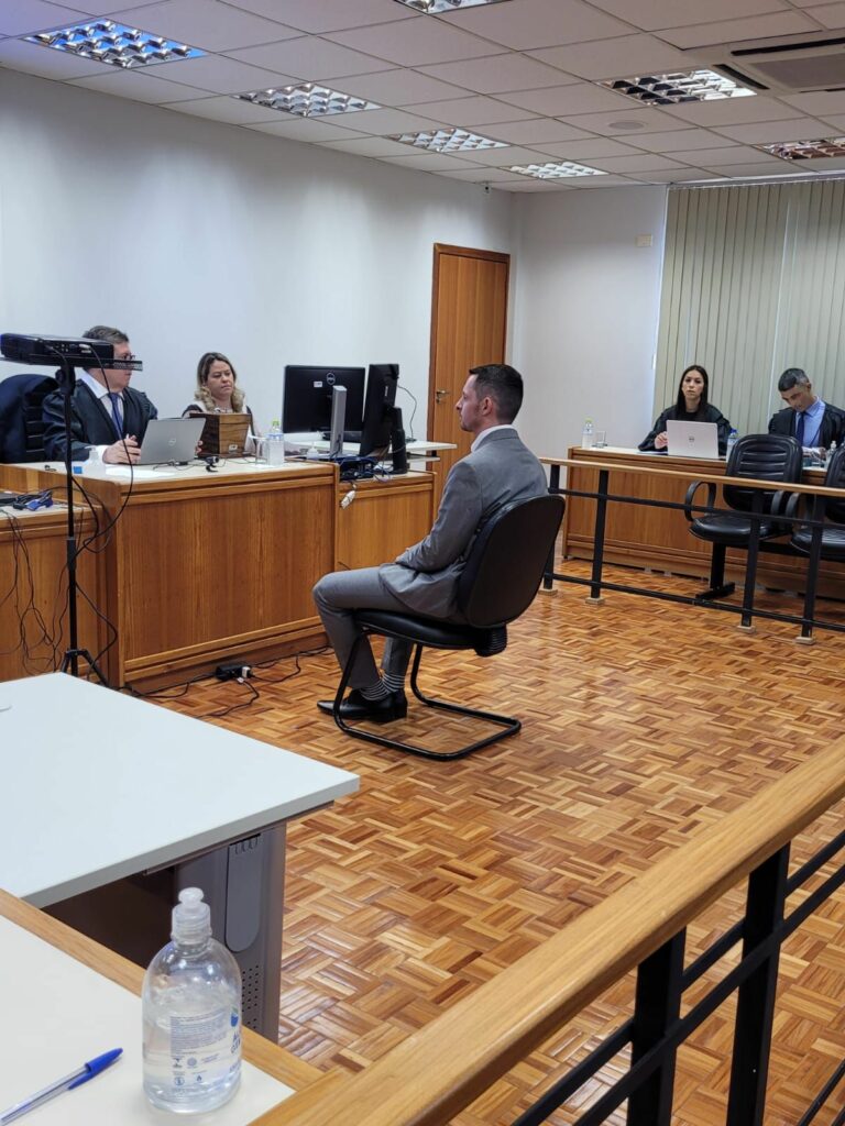 Júri em Venâncio: “Não lembro de nada. Apaguei e lembro de acordar no hospital”, diz ex-árbitro