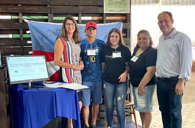 Projeto de escola Coronel Thomaz Pereira sobre mamíferos silvestres está na Expoagro