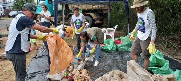 Viva o Taquari Antas Vivo recolhe mais de 225 quilos de resíduos em Venâncio Aires