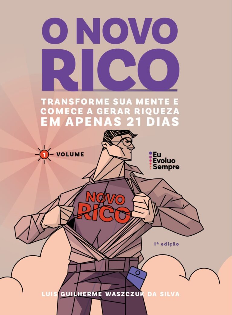 Luis Silva apresenta o livro “O novo rico: transforme sua mente e comece a gerar riqueza em apenas 21 dias”