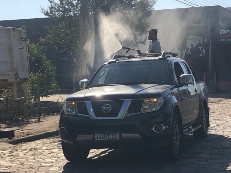 Aplicação de inseticida ocorre hoje no bairro Cidade Alta