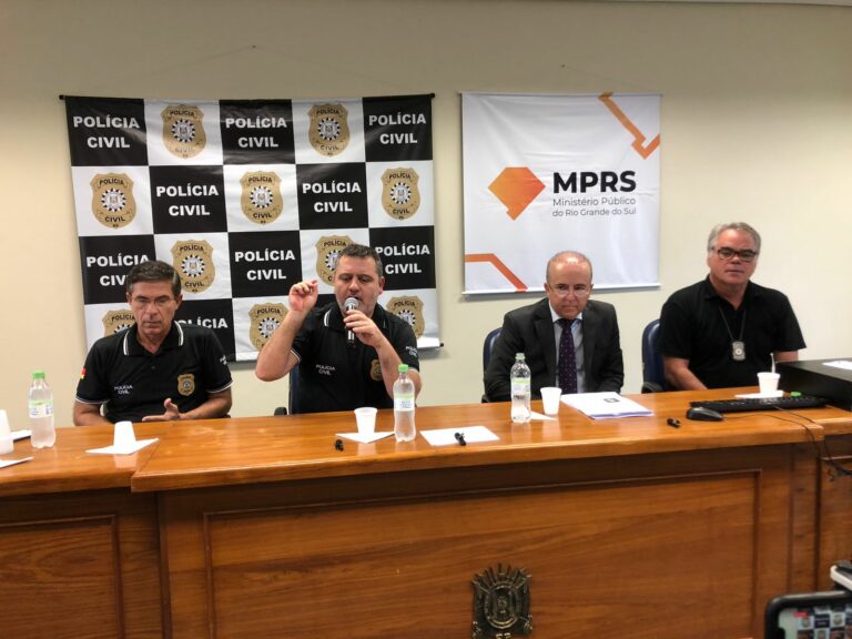 AO VIVO: Acompanhe a coletiva de imprensa sobre a megaoperação da Polícia Civil em Venâncio Aires