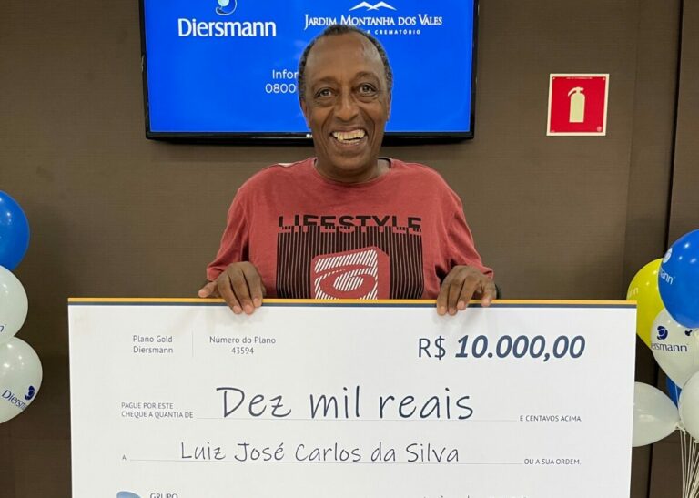 Mais um prêmio de R$10 mil para clientes Diersmann