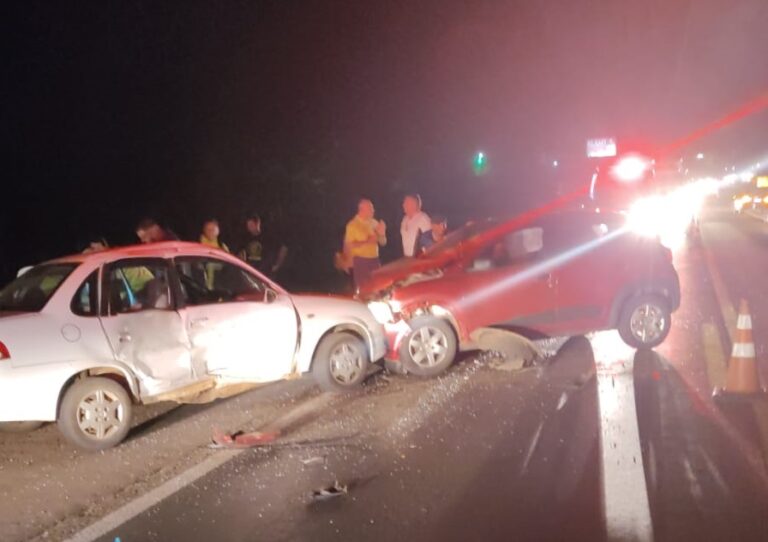 Colisão deixa quatro feridos na RSC-287 em Venâncio Aires