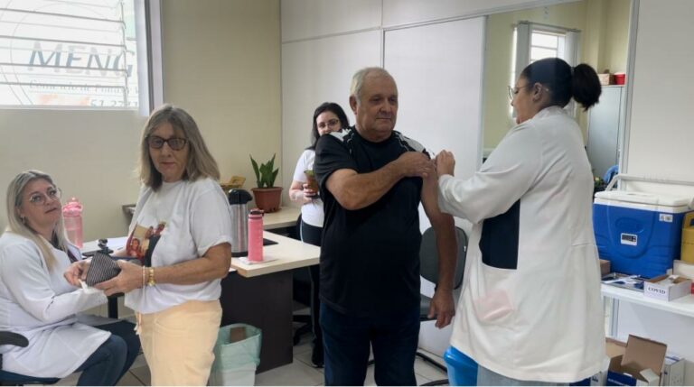 Quase 580 doses são aplicadas em Dia D contra a Influenza em Venâncio Aires