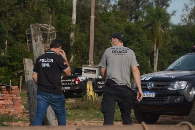 Polícia cumpre mandados no interior de Venâncio em continuação a ‘Operação Enxuta’