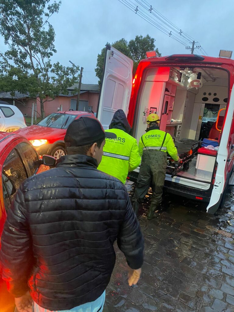 Quatro famílias estão fora de suas casas em Venâncio Aires em decorrência das chuvas