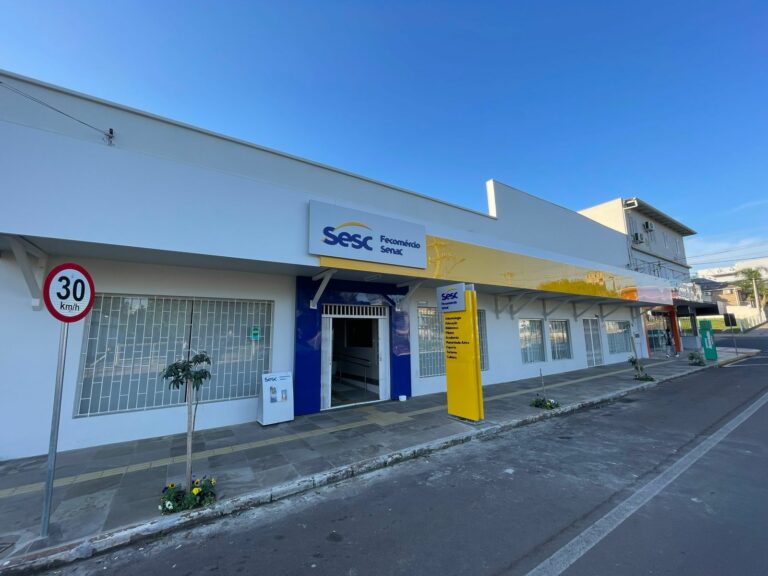 Sesc Venâncio Aires apresenta novas instalações e serviços nesta quinta