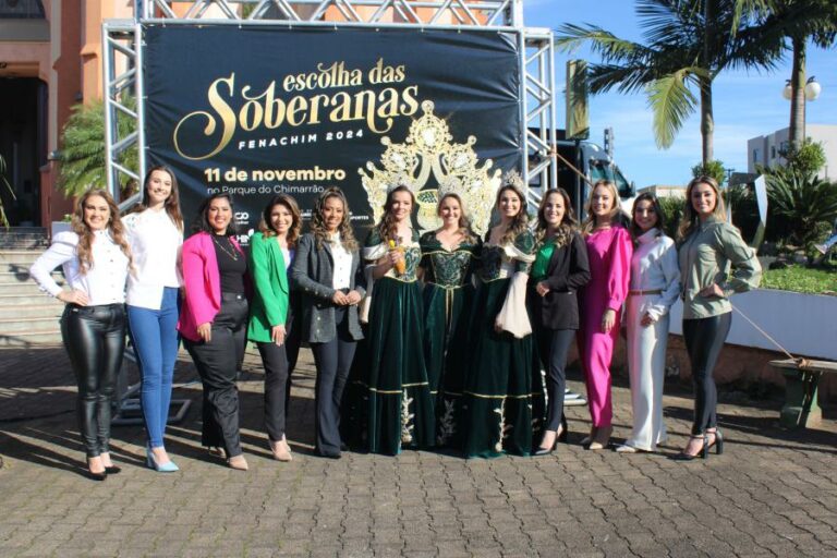 Candidatas a soberanas da 17ª Fenachim são apresentadas oficialmente