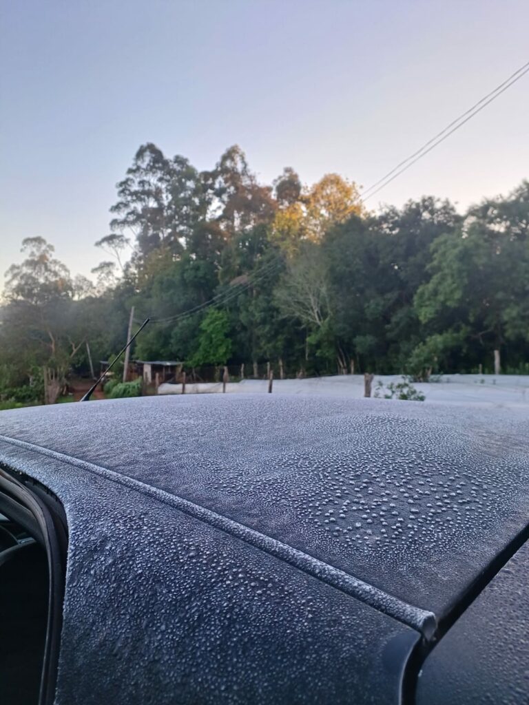 Venâncio Aires registra a menor temperatura do ano nesta segunda-feira