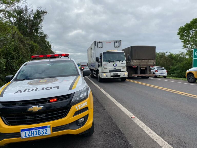 Comando Rodoviário informa que não há previsão de interdição na RSC-287