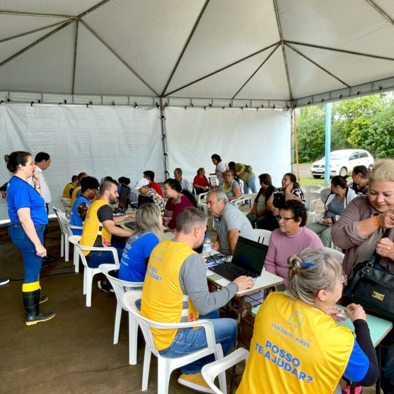 Prefeitura de Venâncio cadastrou 1.430 pessoas no ‘SOS Mariante’
