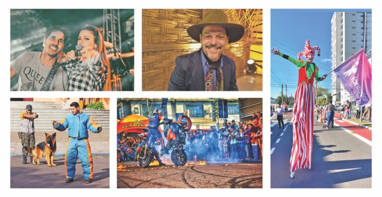 Shows musicais, manobras de motos e feira pet estão entre as atrações do Festival de Balonismo de Venâncio