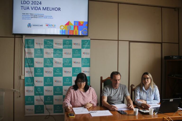 Venâncio projeta orçamento de R$ 386,4 milhões em 2024