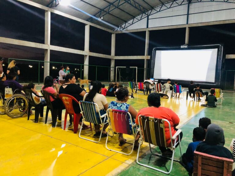 Secretaria de Cultura e Esportes e Sesc realizam sessões de cinema em bairros de Venâncio Aires