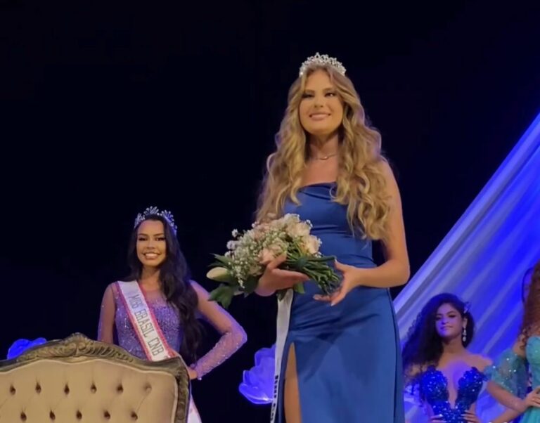 Venâncio-airense é 2ª princesa no concurso Miss Brasil CNB Teen 2024