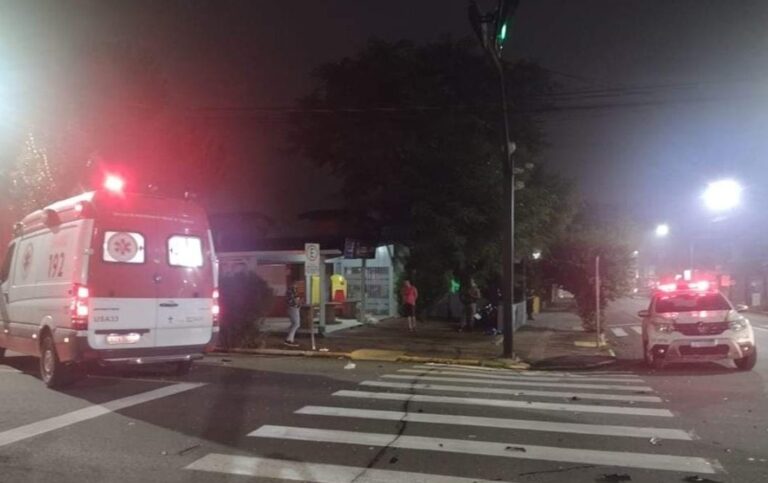 Acidente de trânsito e vítima ferida com arma branca são registros da noite desta sexta em Venâncio