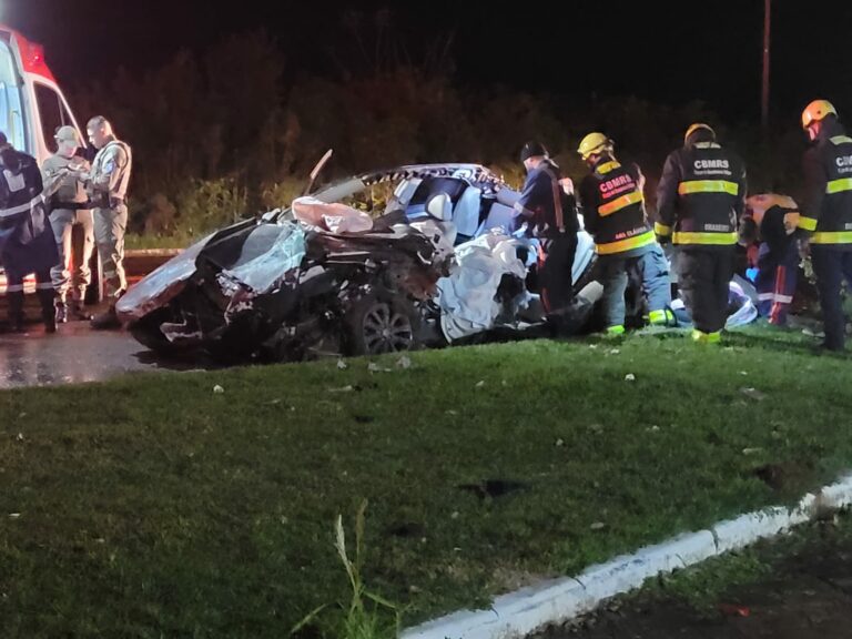 Mulher morre em acidente de trânsito na RSC-287