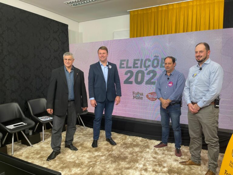 AO VIVO: Acompanhe o debate entre os candidatos a prefeito de Venâncio Aires
