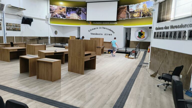 Obras do plenário da Câmara de Vereadores serão inauguradas nesta quinta, junto com entrega de homenagens