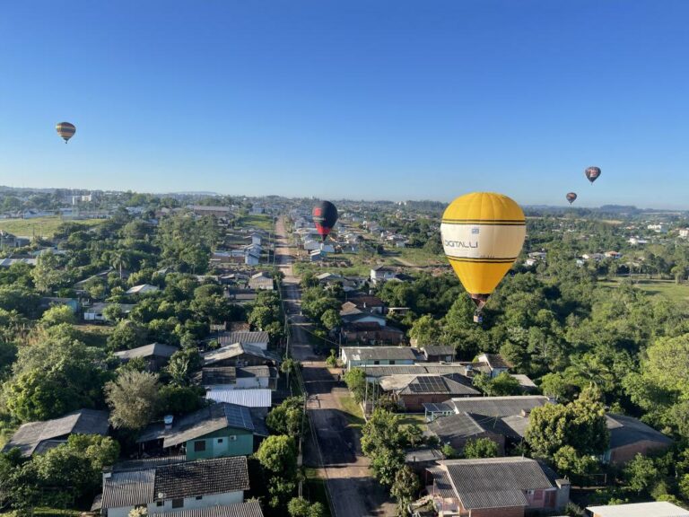 Confira a programação do 5º Festival de Balonismo que inicia na próxima terça, em Venâncio